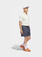 adidas Golf Navy Originals All-Over Shorts - Image 3 of 7