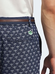 adidas Golf Navy Originals All-Over Shorts - Image 6 of 7