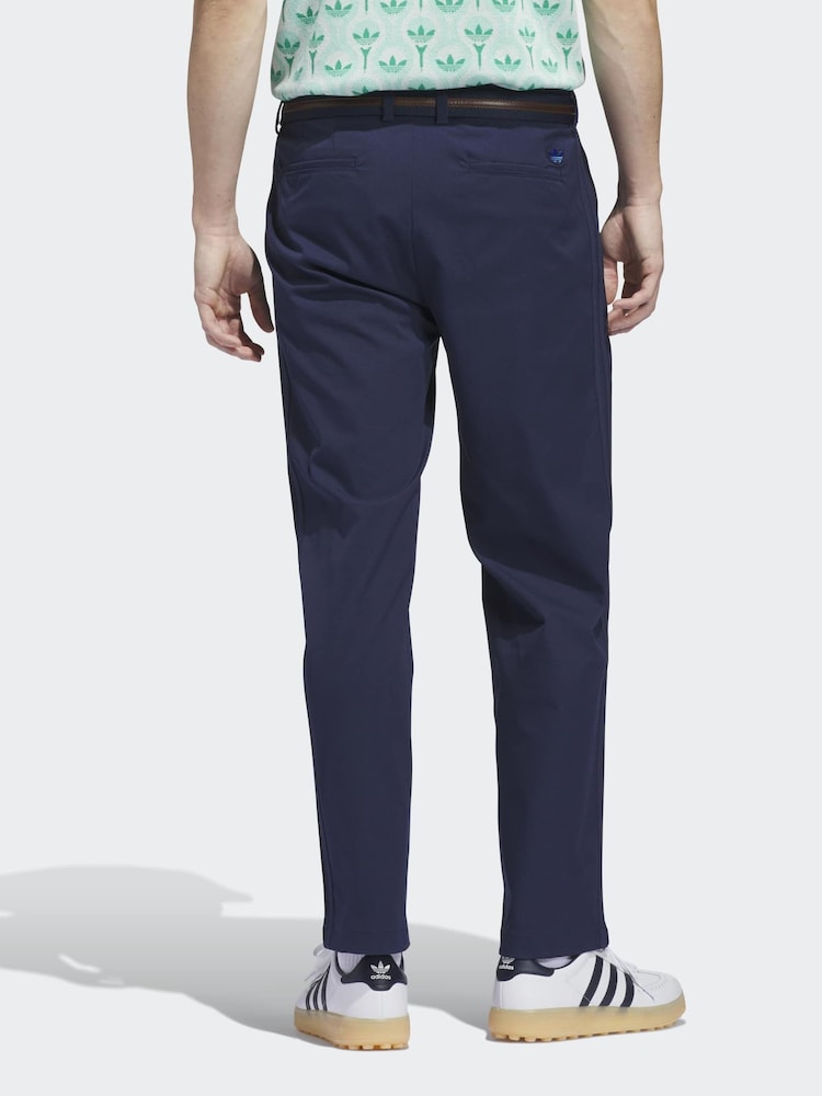 adidas Golf Navy Originals Twistweave Trousers - Image 2 of 7