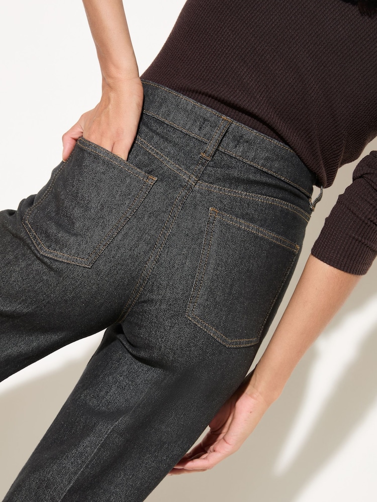 Friends Like These Black Everyday Wide Leg Jeans - Image 5 of 5