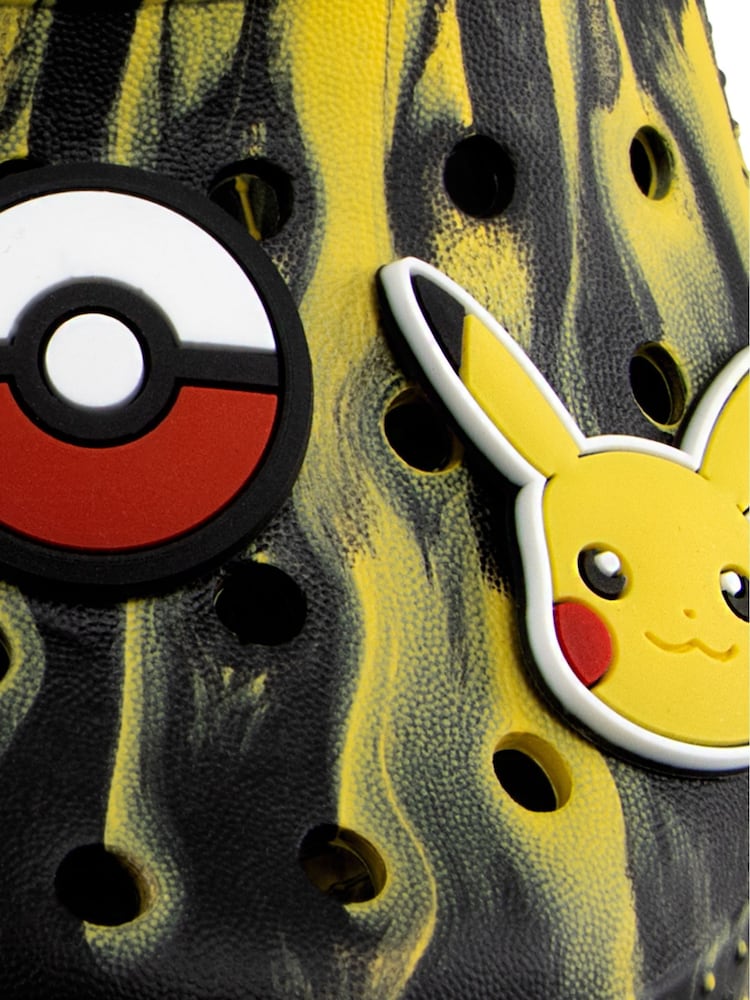Character Yellow Boys Pokemon Pikachu Marble Clogs - Image 6 of 6