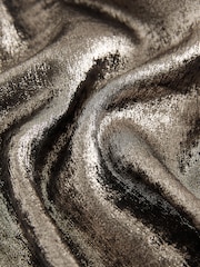 Champagne Gold Metallic Shell Top - Image 7 of 8