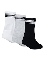 Abercrombie & Fitch White Socks 3 Pack - Image 2 of 3