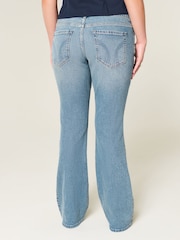 Hollister Blue Low Rise Baggy Jeans - Image 2 of 5