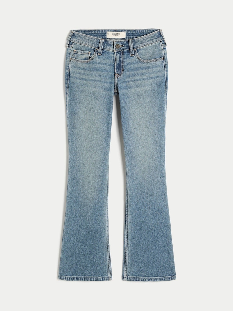 Hollister Blue Low Rise Baggy Jeans - Image 5 of 5
