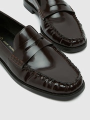 أحمر - Schuh Lendall Penny Loafers - صورة 3 من 4