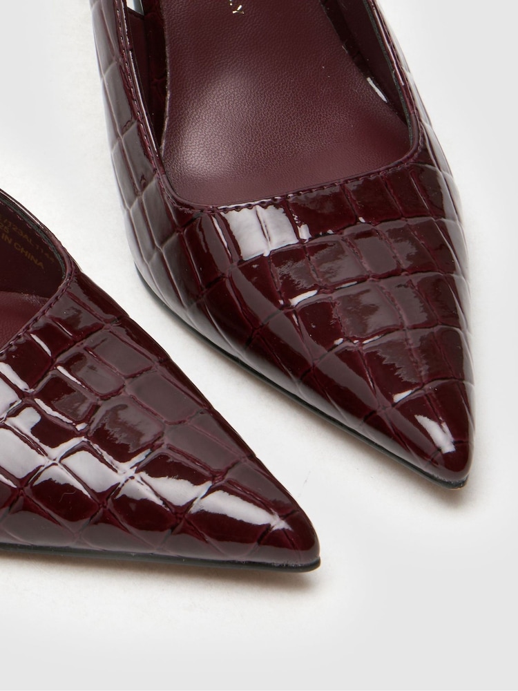 Schuh Sade Slingback Court Shoes - Image 4 of 4 Schuh Sade Slingback Court Shoes - Image 4 of 4