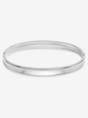 Jon Richard Silver Plated Waterproof Polished Bangle - Image 1 of 1