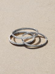 Jon Richard Silver Plated Waterproof Polished Bangle - Image 4 of 4