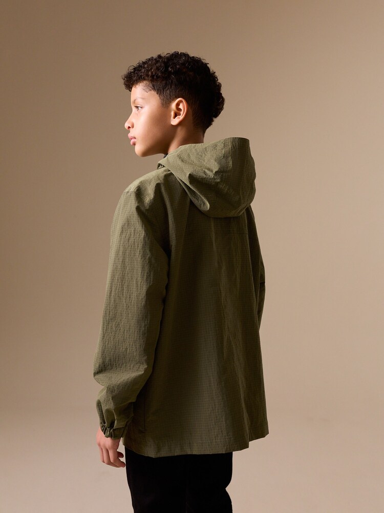 Verde kaki - Jachetă utilitară Anorak (3-16ani) - Imaginea 2 din 10