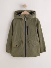 Verde kaki - Jachetă utilitară Anorak (3-16ani) - Imaginea 6 din 10