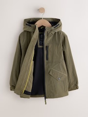 Verde kaki - Jachetă utilitară Anorak (3-16ani) - Imaginea 7 din 10