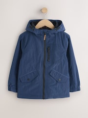 Bleumarin albastru - Jachetă utilitară Anorak (3-16ani) - Imaginea 6 din 11