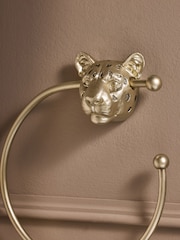 Gold Cheetah Towel Ring - Image 3 of 4