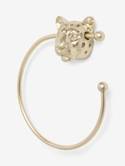 Gold Cheetah Towel Ring - Image 4 of 4