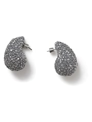 Aela Sparkle Dome Stud Earrings - Image 2 of 3