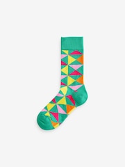 OddBalls Black Random Socks 6 Pack - Image 3 of 7