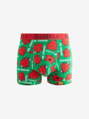 OddBalls Red Mens Boxer Shorts - Image 1 of 1