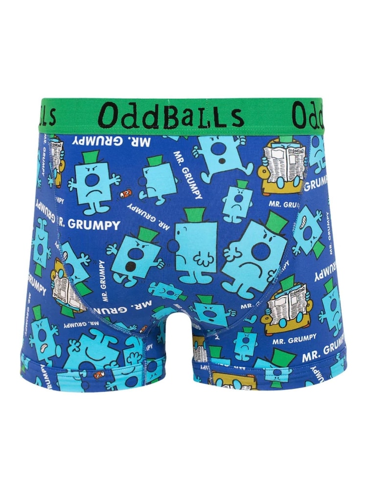 OddBalls Blue Mens Boxer Shorts - Image 2 of 4