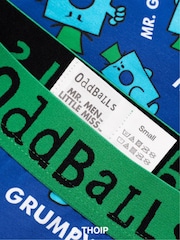 OddBalls Blue Mens Boxer Shorts - Image 3 of 4