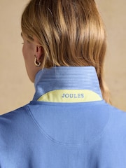 ブルー - Joules Woody コットンピケ半袖ポロシャツ - 画像 7 / 8