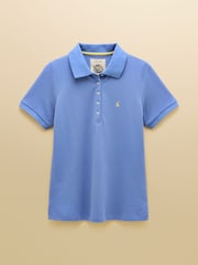 ブルー - Joules Woody コットンピケ半袖ポロシャツ - 画像 8 / 8