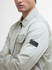 Barbour® International Grey Rosso Ripstop Overshirt - Image 6 of 7