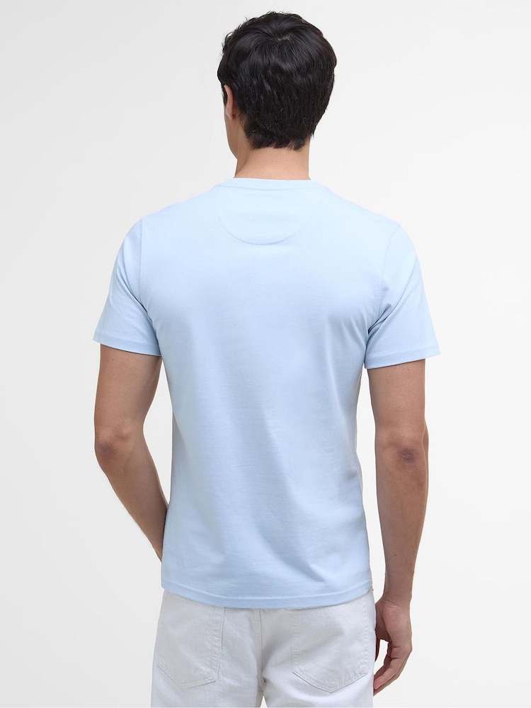 Barbour® International Blue Barbour® International Small Orange Logo T-Shirt - Image 2 of 6 Barbour® International Blue Barbour® International Small Orange Logo T-Shirt - Image 2 of 6