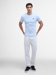 Barbour® International Blue Barbour® International Small Orange Logo T-Shirt - Image 3 of 6