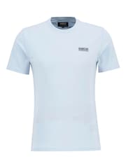 Barbour® International Blue Barbour® International Small Orange Logo T-Shirt - Image 6 of 6