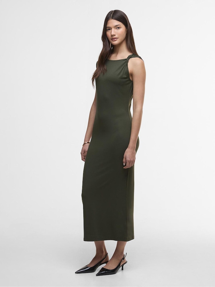 Barbour® International Blue Felicity Midi Dress - Image 2 of 6