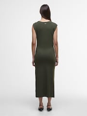 Barbour® International Blue Felicity Midi Dress - Image 3 of 6