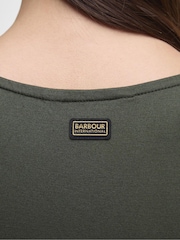 Barbour® International Blue Felicity Midi Dress - Image 5 of 6