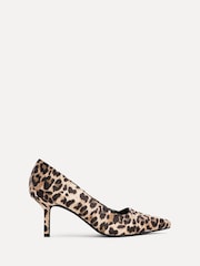Linzi Animal Wide Fit Aim Closed Court Stiletto Heels - Image 2 of 5