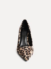 Linzi Animal Wide Fit Aim Closed Court Stiletto Heels - Image 4 of 5