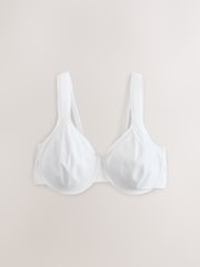 White DD+ Supersoft Comfort Padded Strap Minimising Full Cup Bras - Image 5 of 7