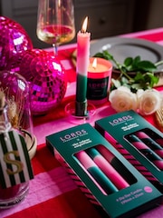 Lords Fragrance House LORDS X Colour Emporium Tapered Scented Yellowstone Dinner Candles Set of 4 - Image 4 of 5