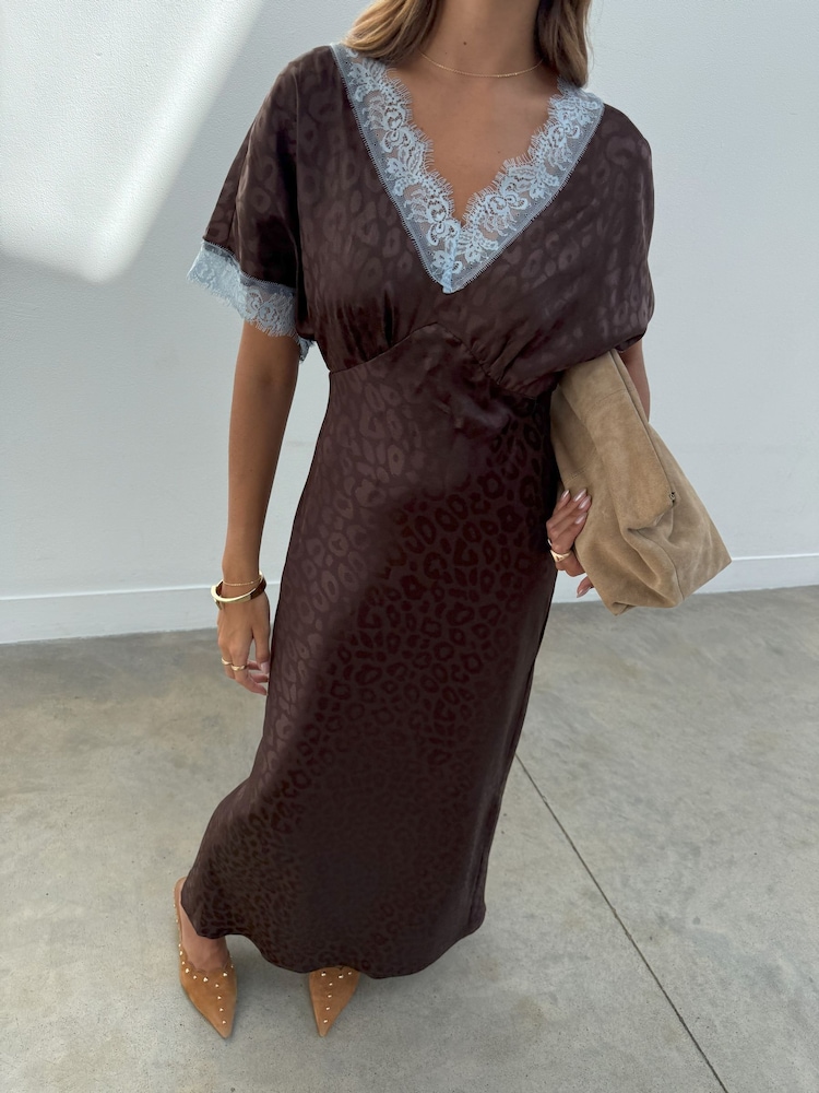 princess polly baby blue dress Buy Never Fully Dressed Brown Safari Thea Maxi Dress from Next USA