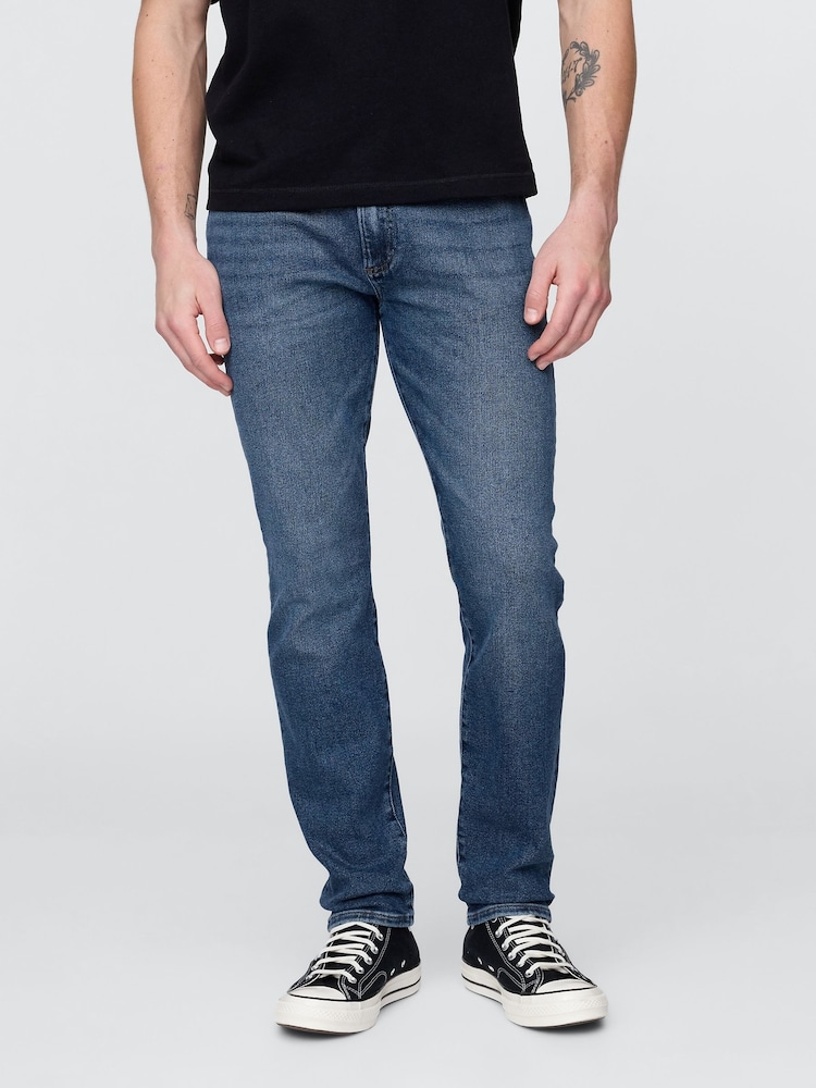 Gap Dark Blue Skinny Jeans - Image 1 of 6 Gap Dark Blue Skinny Jeans - Image 1 of 6