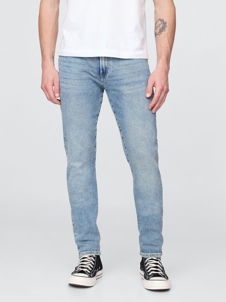 Gap Light Wash Blue Skinny Jeans - Image 1 of 6 Gap Light Wash Blue Skinny Jeans - Image 1 of 6