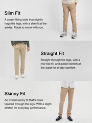Gap Beige Essential Chinos in Straight Fit with - Image 6 of 6