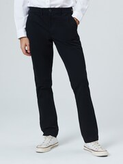 Gap Onyx Black Essential Chinos in Straight Fit with - Image 3 of 9