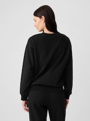 Gap Black Logo Fleece Jumper - Image 2 of 5