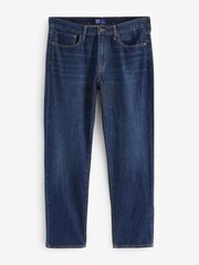 Gap Dark Wash Blue Straight Fit Stretch Jeans - Image 1 of 3