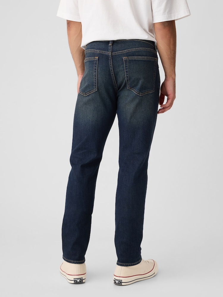 Gap Dark Wash Blue Slim Soft Wear Jeans - Image 2 of 9