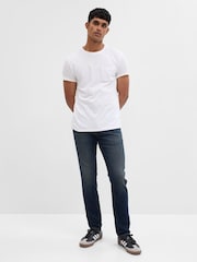 Gap Dark Wash Blue Slim Soft Wear Jeans - Image 4 of 9
