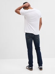 Gap Dark Wash Blue Slim Soft Wear Jeans - Image 5 of 9