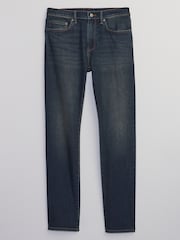 Gap Dark Wash Blue Slim Soft Wear Jeans - Image 7 of 9