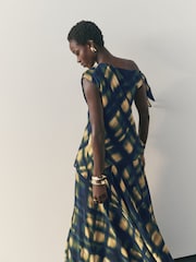 Nothing Ordinary Brown Asymmetric Top - Image 4 of 11