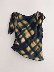 Nothing Ordinary Brown Asymmetric Top - Image 7 of 11